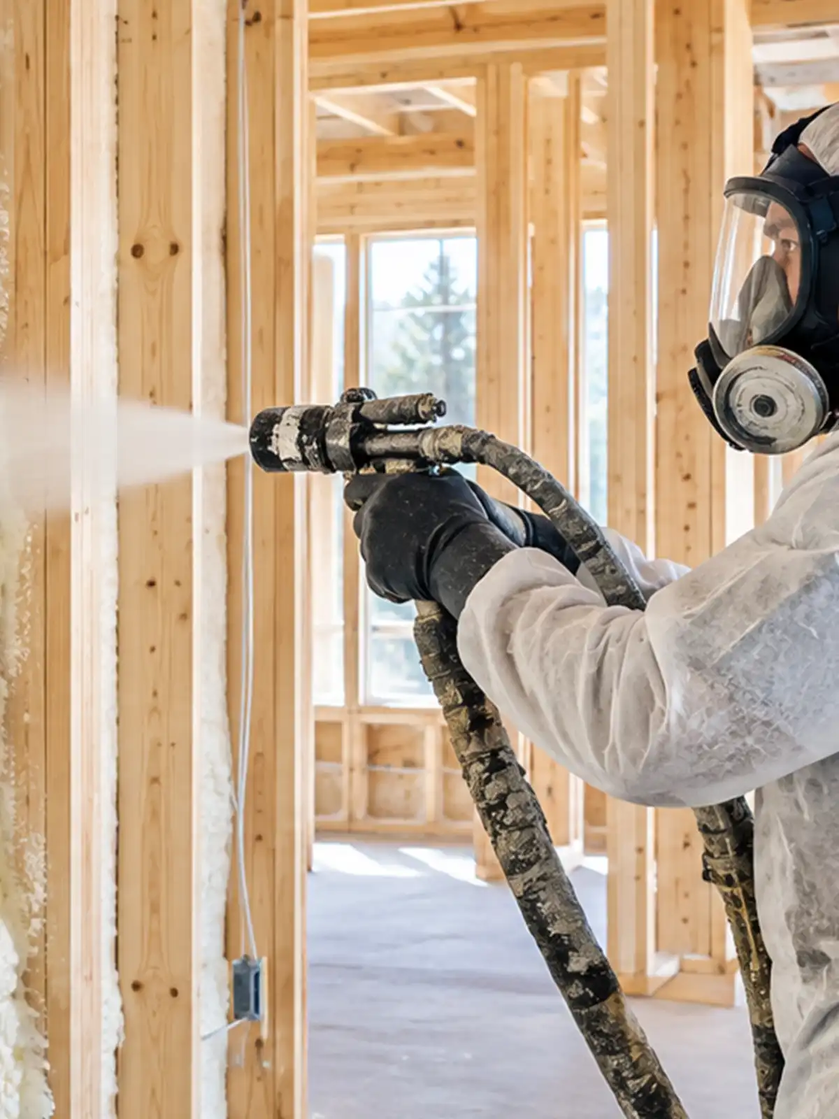Professional spray foam insulation installed by Apollo Spray Foam